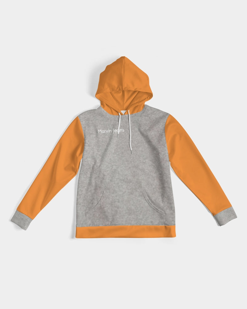 Cool grey orange by Marvin Jeans and Trinity D Marvin Men's Hoodie