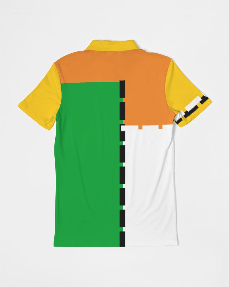 Crazy mix by Marvin Jeans and Trinity D Marvin Men's Slim Fit Short Sleeve Polo