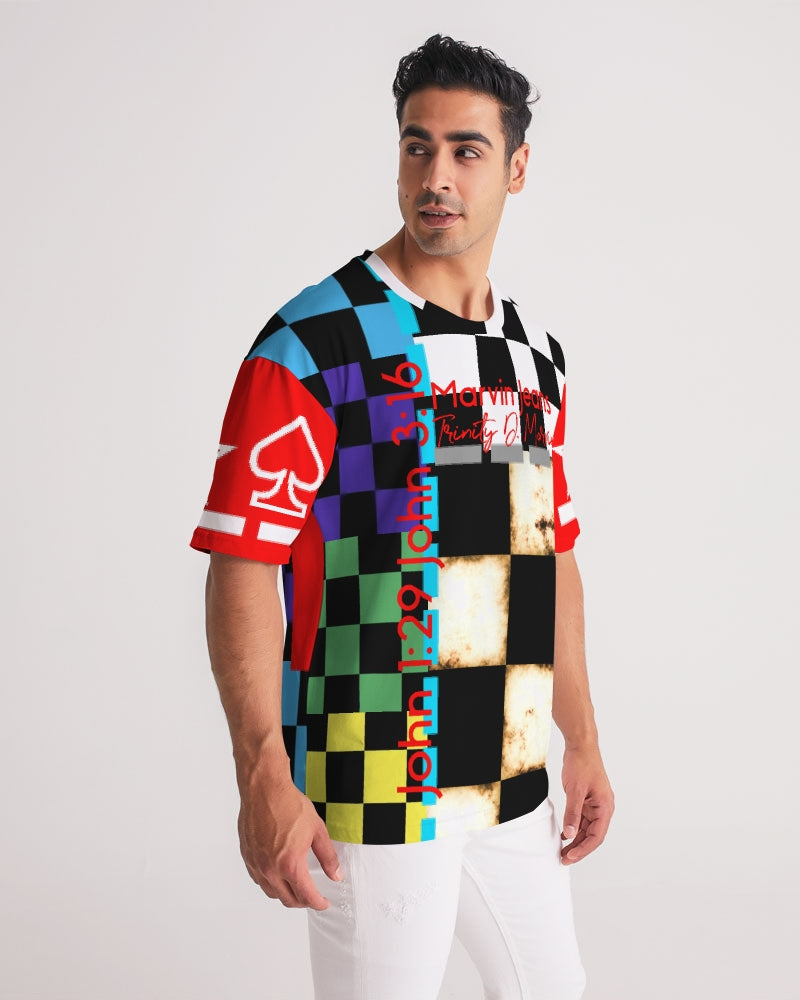 Combo mix by Marvin Jeans and Trinity D Marvin Men's Premium Heavyweight Tee