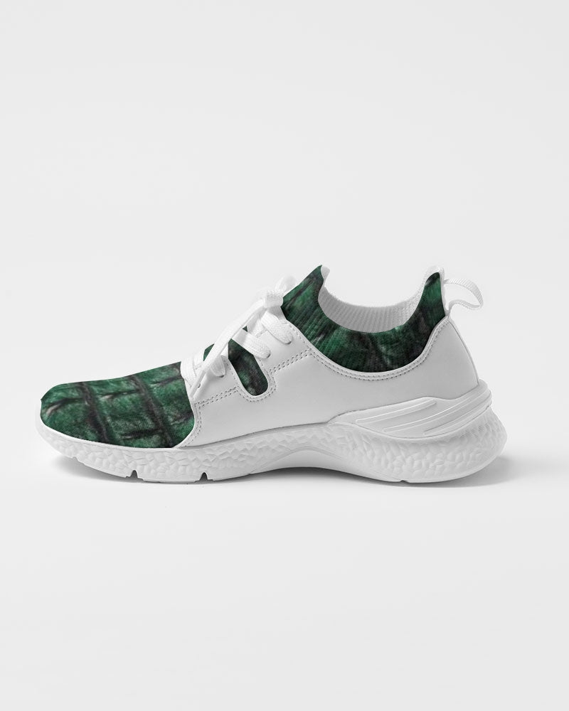 Gator green by Trinity D. Marvin Men's Two-Tone Sneaker