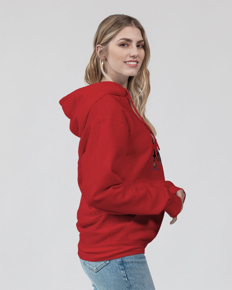 Dry support by Marvin Jeans and Trinity D Marvin Unisex Premium Pullover Hoodie | Lane Seven