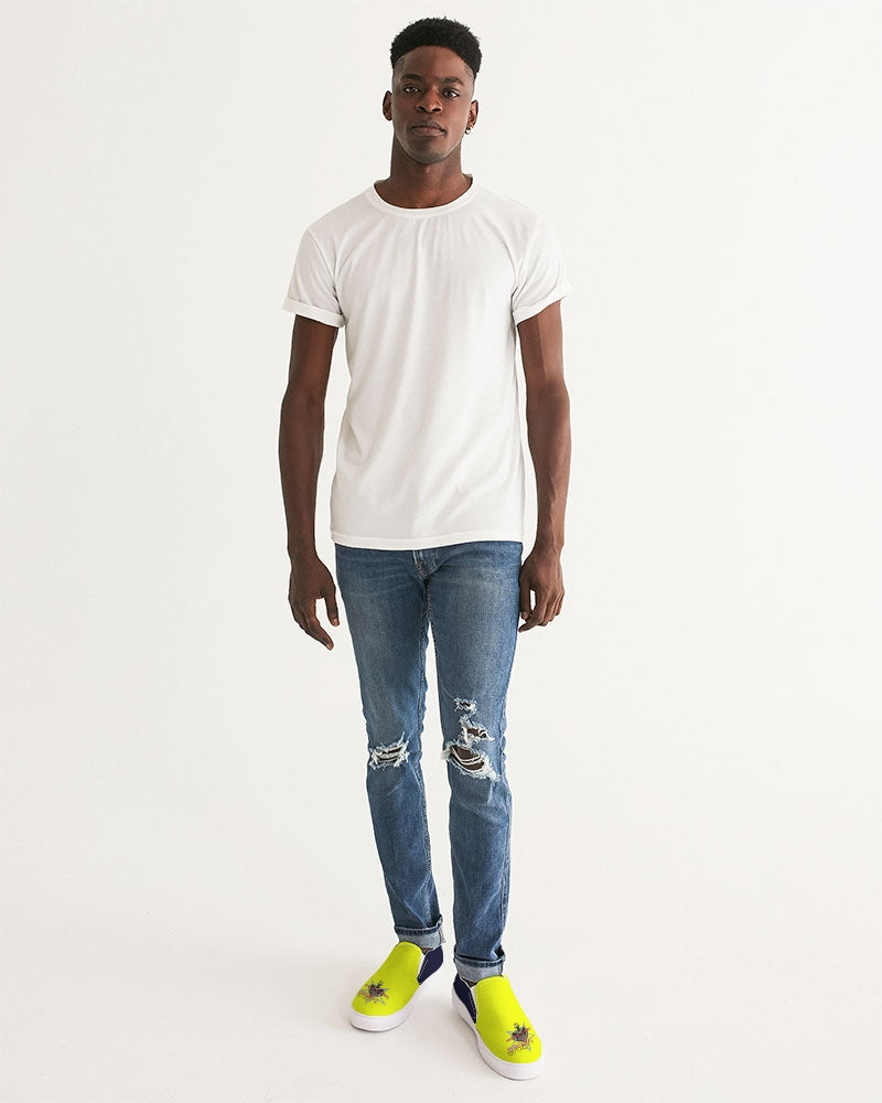 Fashion Icon by Marvin Jeans and Trinity D Marvin Men's Slip-On Canvas Shoe