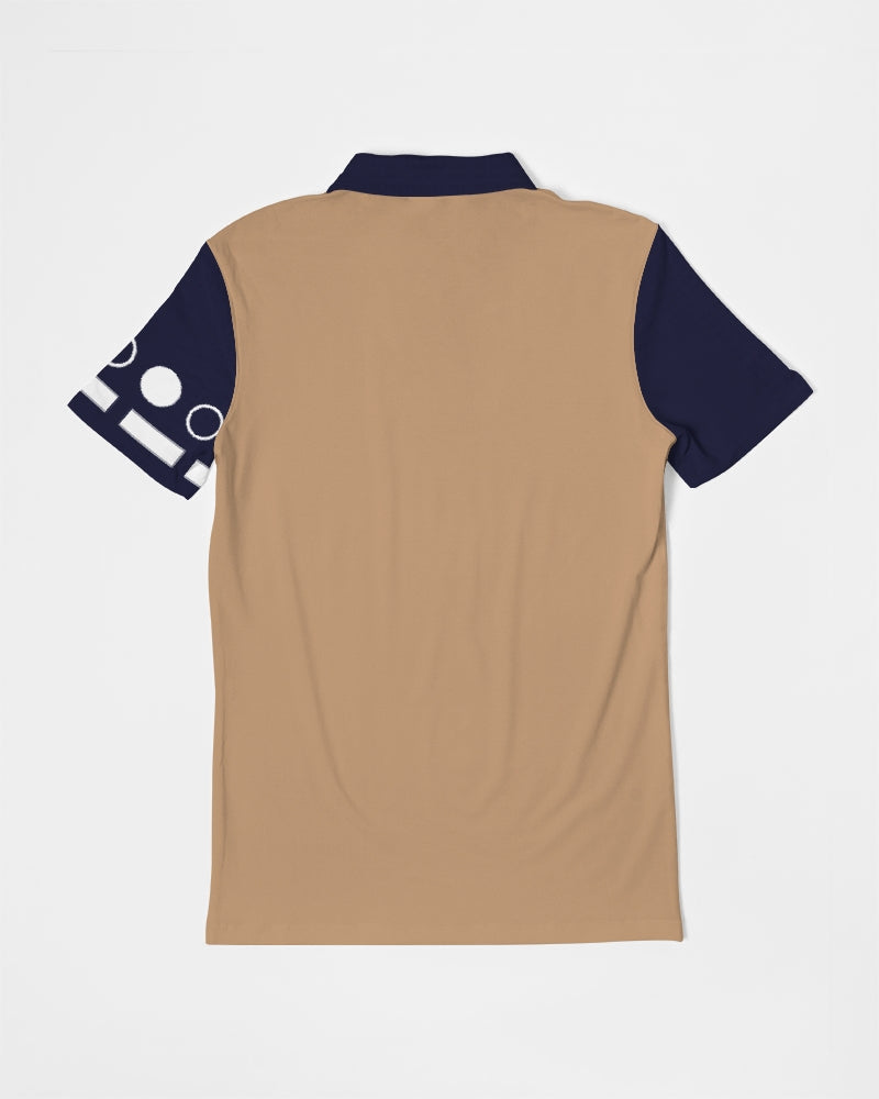 London Paris in da mix by Marvin Jeans and Trinity D Marvin Men's Slim Fit Short Sleeve Polo