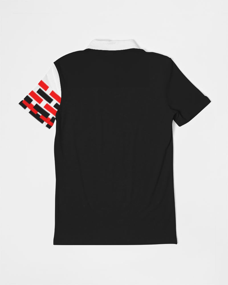 Blackstone (Black excellence) by Marvin Jeans and Trinity D Marvin Men's Slim Fit Short Sleeve Polo