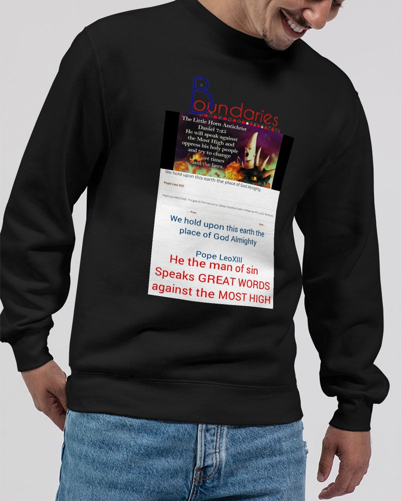 Boundaries Daniel's messages by Marvin Jeans and Trinity D Marvin Unisex Premium Crewneck Sweatshirt | Lane Seven