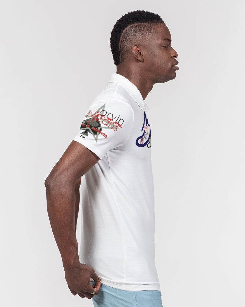 Logo's mix by Marvin Jeans and Trinity D Marvin Men's Slim Fit Short Sleeve Polo