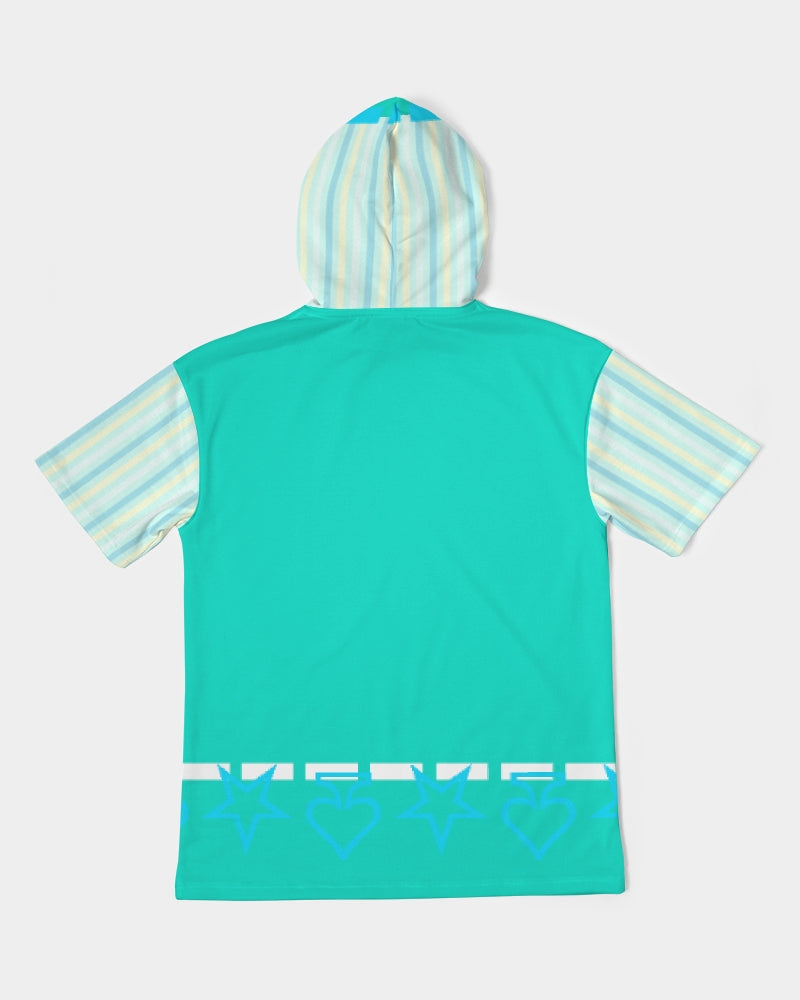 Pin stripes by Marvin Jeans and Trinity D Marvin Men's Premium Heavyweight Short Sleeve Hoodie