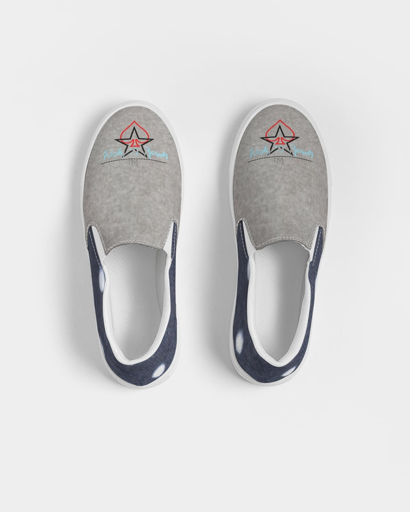 Dots cool grey by Marvin Jeans and Trinity D Marvin Men's Slip-On Canvas Shoe
