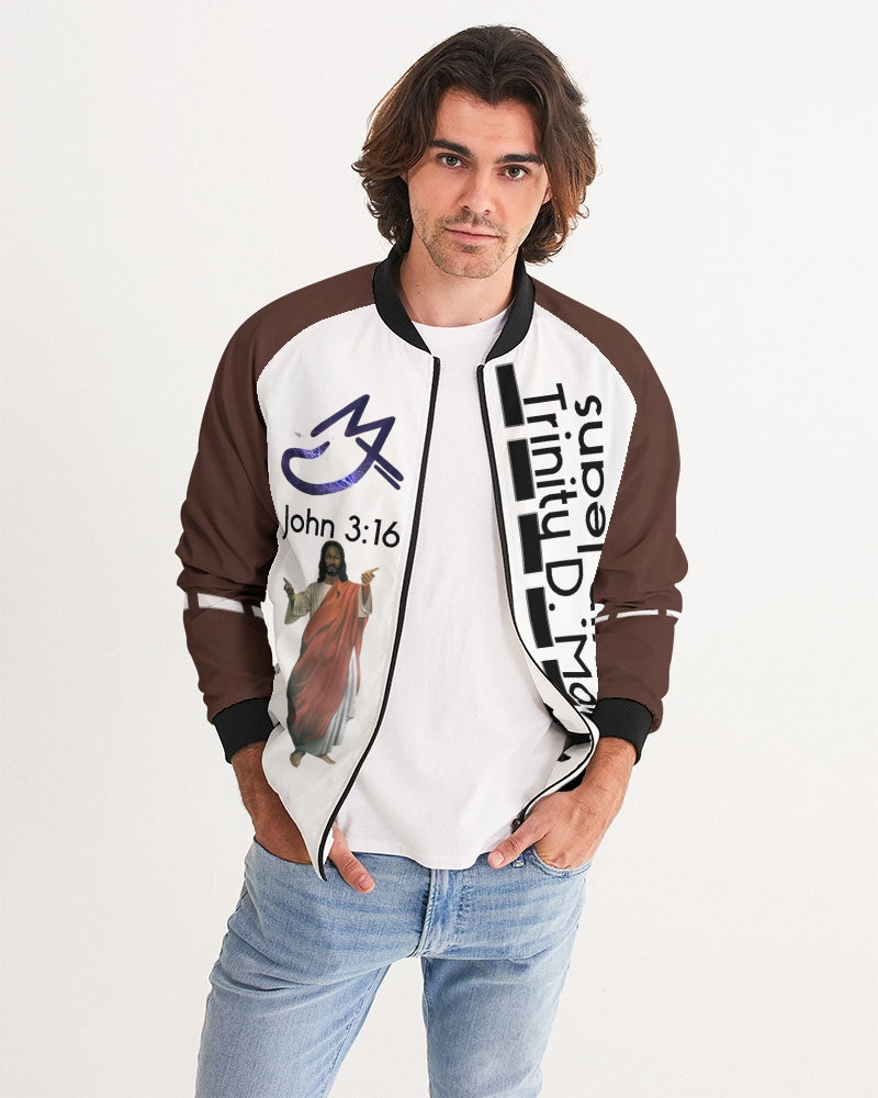 Strong truth by Marvin Jeans and Trinity D Marvin Men's Bomber Jacket