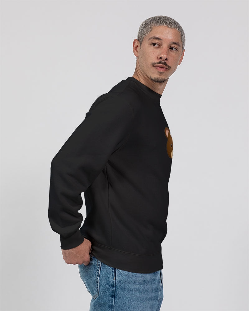 Bear cap by Marvin Jeans and Trinity D Marvin Unisex Premium Crewneck Sweatshirt | Lane Seven