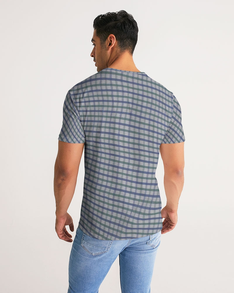 Grid mix by Trinity D. Marvin and Marvin Jeans Men's Tee