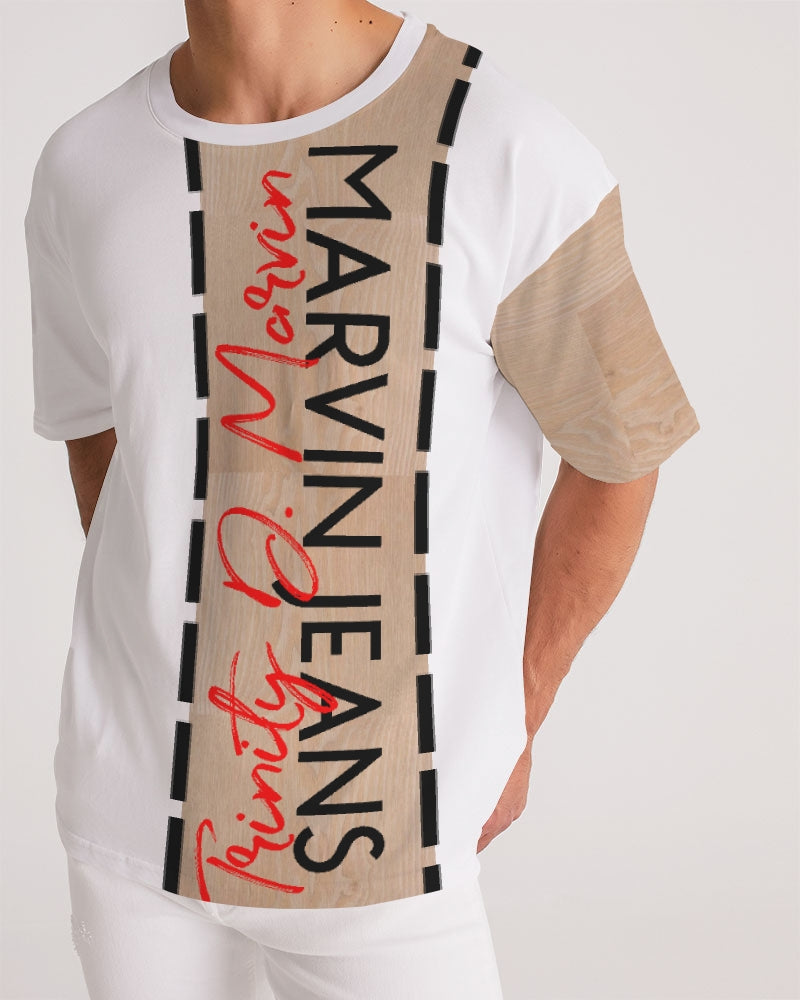 Woodgrain BY MARVIN JEANS Men's Premium Heavyweight Tee