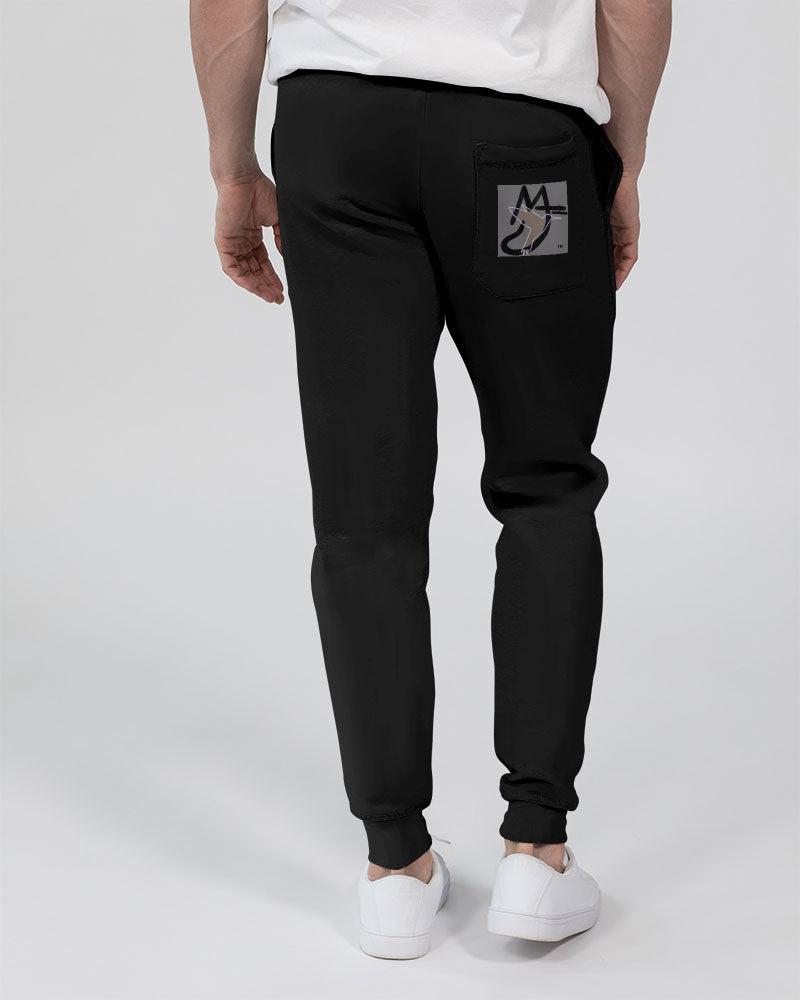 Black Marvin Jeans Unisex Premium Fleece Joggers | Lane Seven