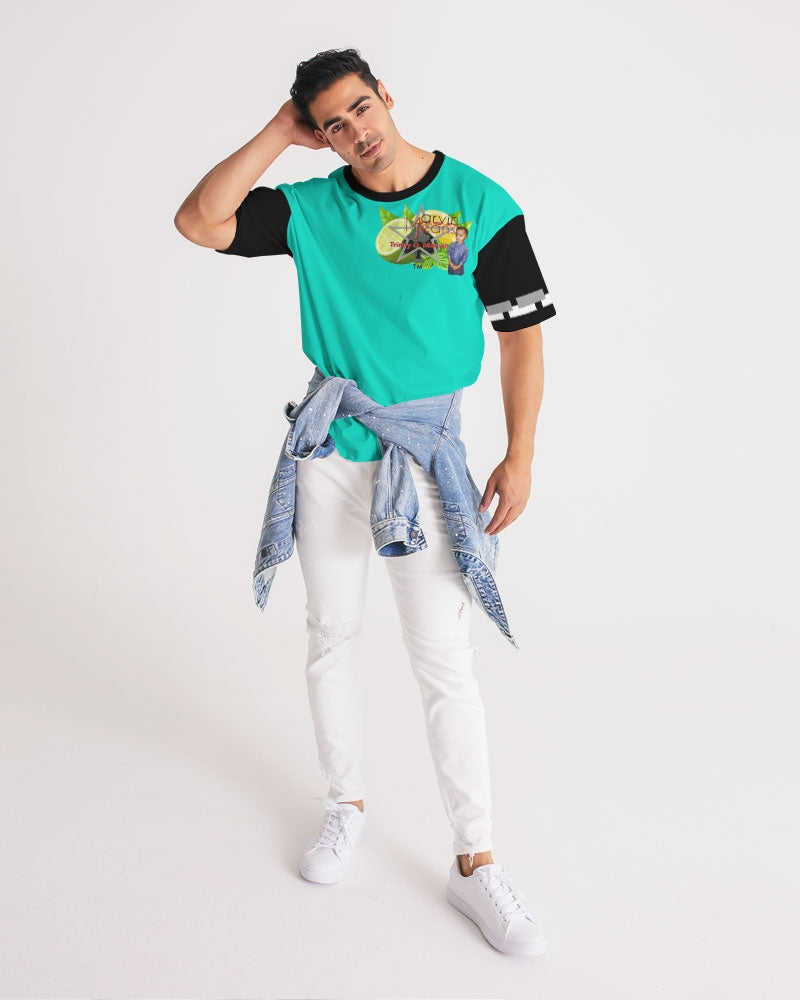 Dark mint Lemon lime by Marvin Jeans and Trinity D Marvin Men's Premium Heavyweight Tee