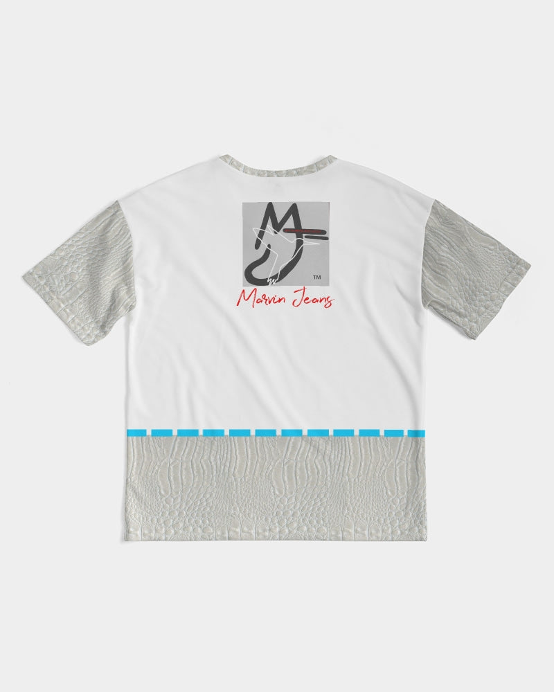 Gator white 100,000 by Trinity D Marvin Men's Premium Heavyweight Tee