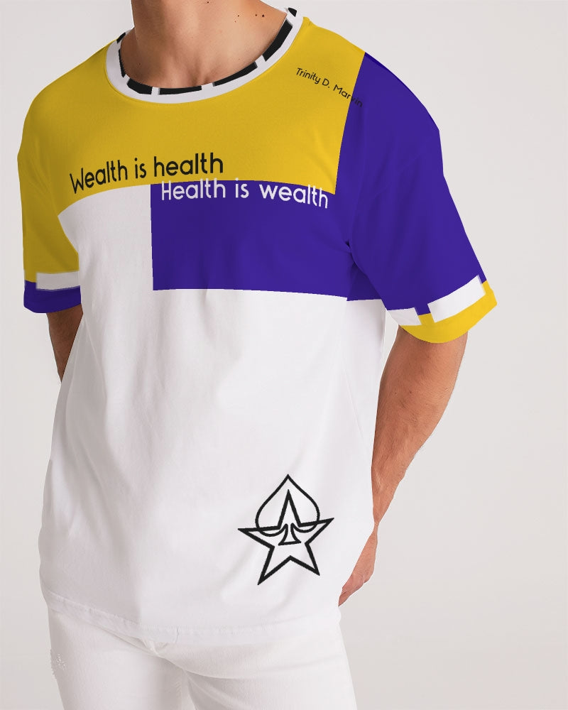 Health is wealth By MARVIN JEANS Men's Premium Heavyweight Tee