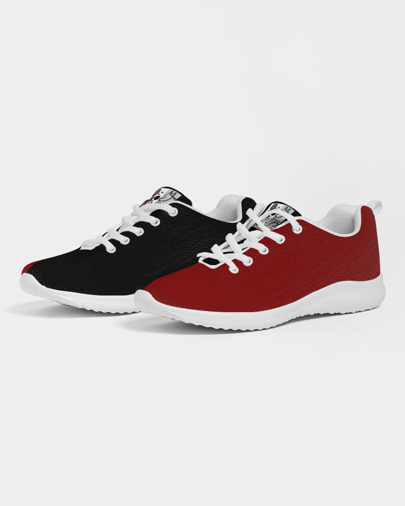 Maroon half black by Marvin Jeans Men's Athletic Shoe