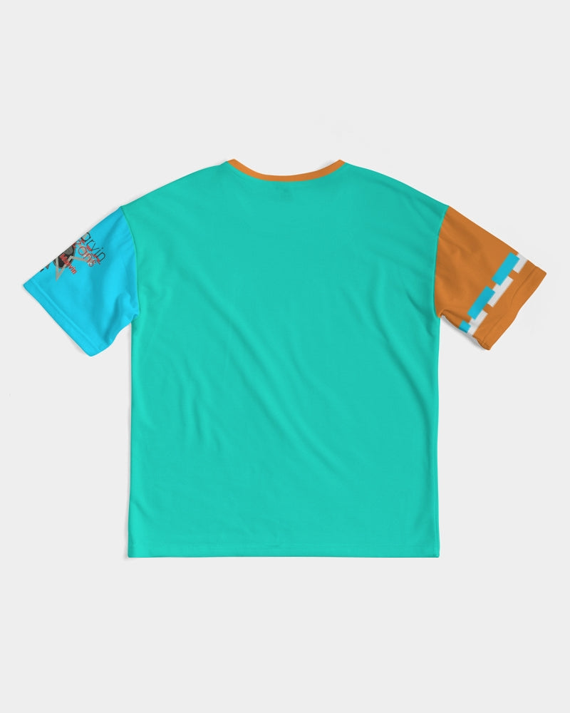Color tide dark mint by Marvin Jeans and Trinity D Marvin Men's Premium Heavyweight Tee