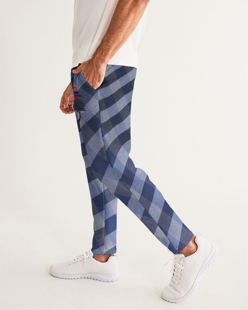 Blue stripes by Marvin Jeans and Trinity D Marvin Men's Joggers