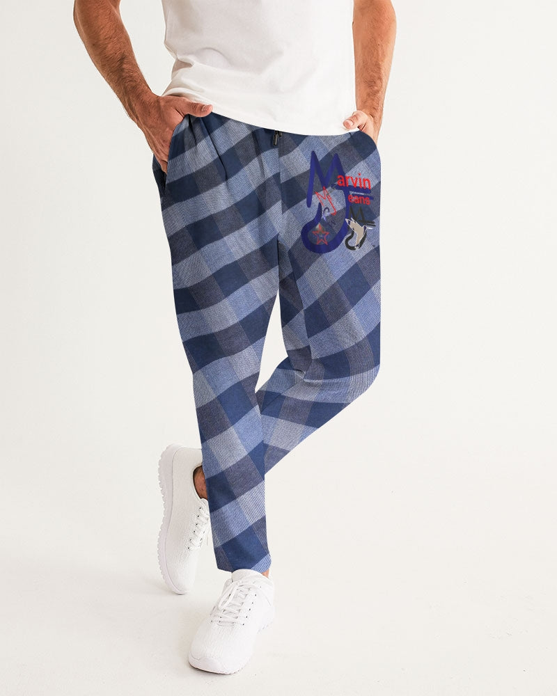 Blue stripes by Marvin Jeans and Trinity D Marvin Men's Joggers