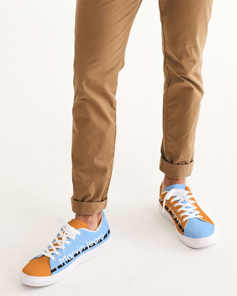 Color tide 1.0 by Marvin jeans and Trinity D Marvin Men's Faux-Leather Sneaker