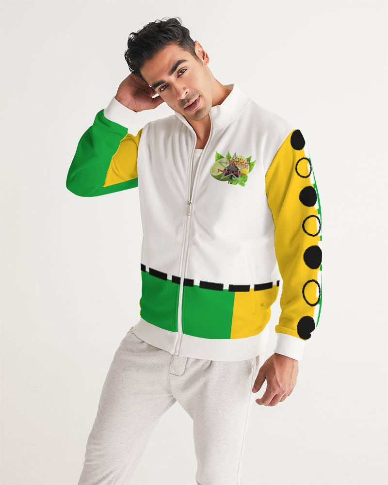 Lemon Lime Green Bay BY MARVIN JEANS Men's Track Jacket