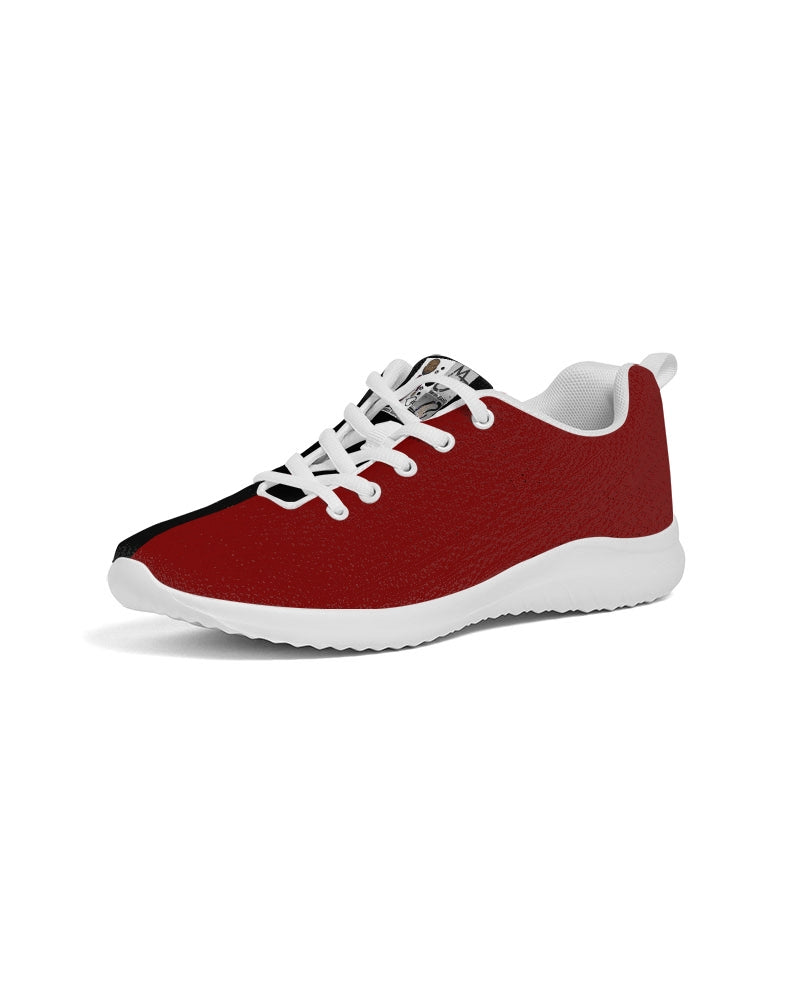 Maroon half black by Marvin Jeans Men's Athletic Shoe