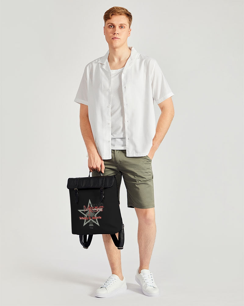 Black by Trinity D Marvin and Marvin Jeans Casual Flap Backpack