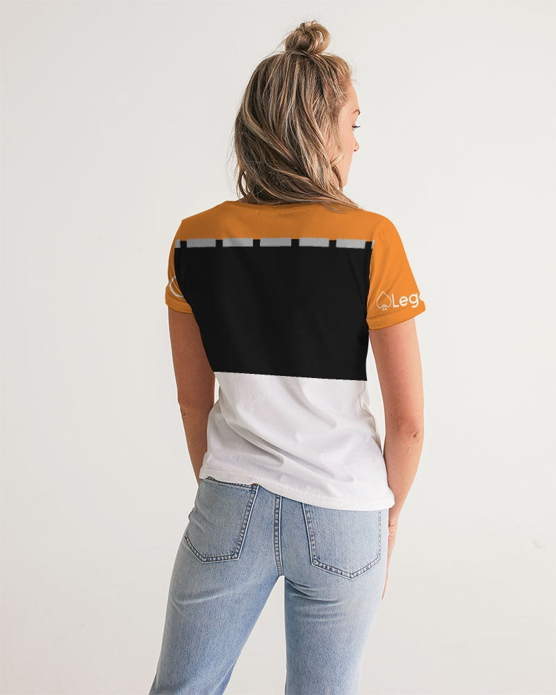 Crazy mix BY MARVIN JEANS Women's V-Neck Tee