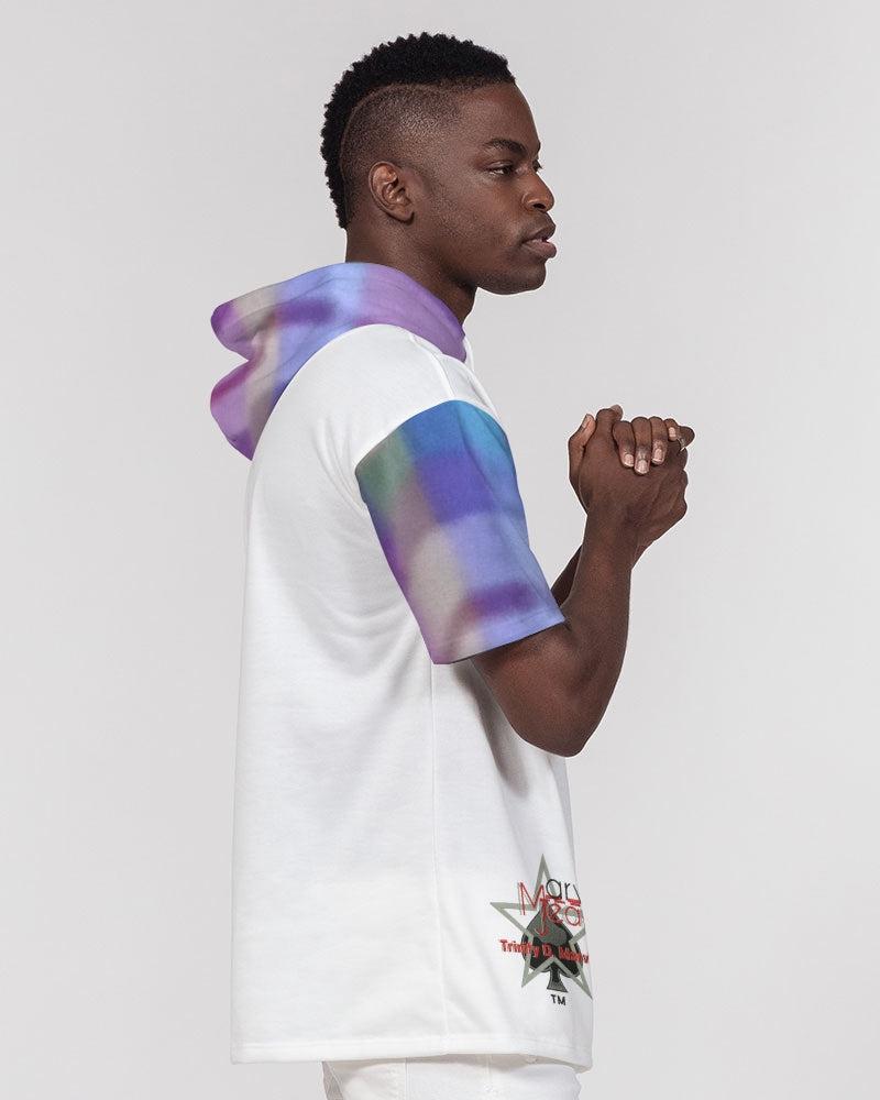 Faded mix by Marvin Jeans and Trinity D Marvin Men's Premium Heavyweight Short Sleeve Hoodie