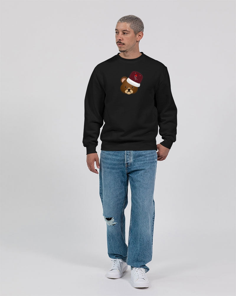 Bear cap by Marvin Jeans and Trinity D Marvin Unisex Premium Crewneck Sweatshirt | Lane Seven