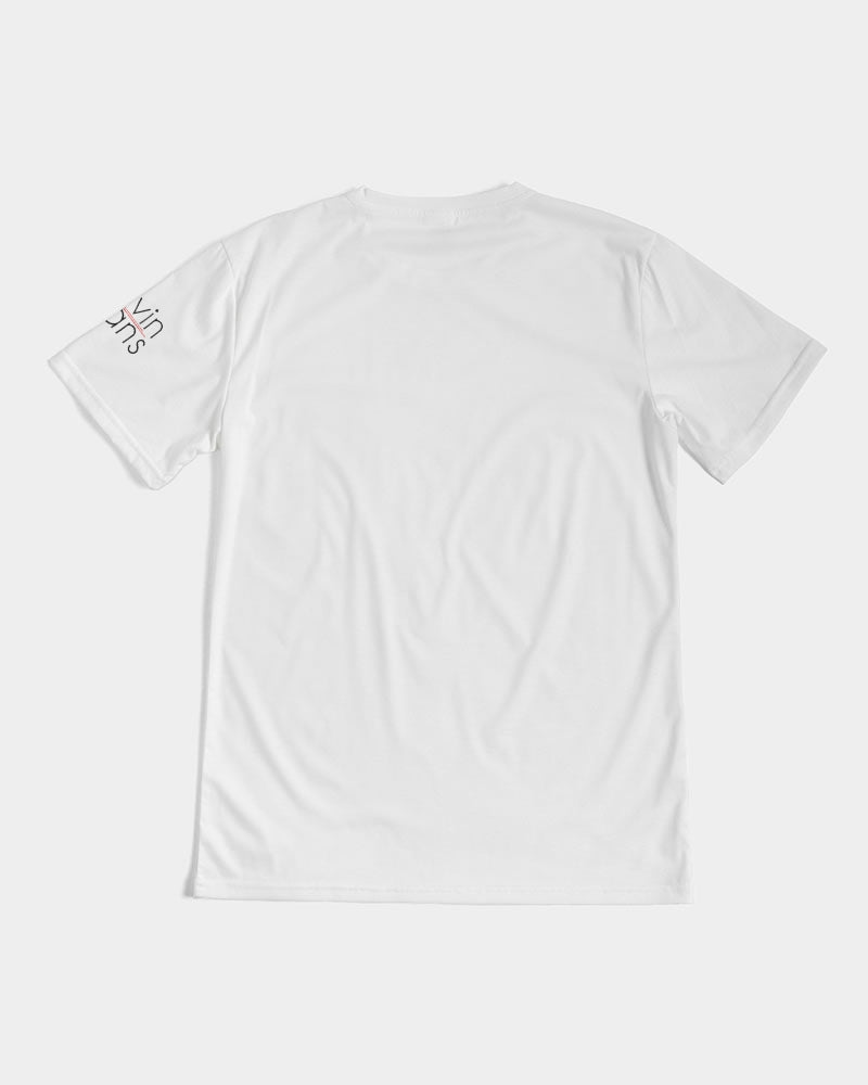 All white Men's Tee