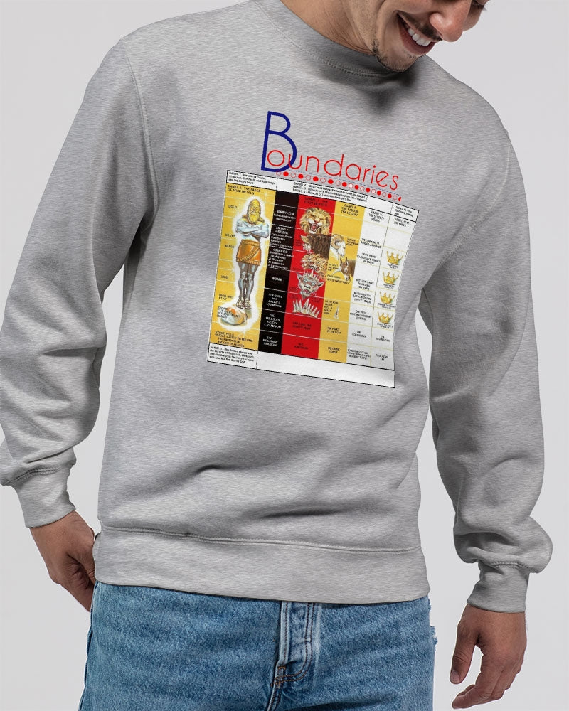 Daniel's gospel message by Marvin Jeans and Trinity D Marvin Unisex Premium Crewneck Sweatshirt | Lane Seven