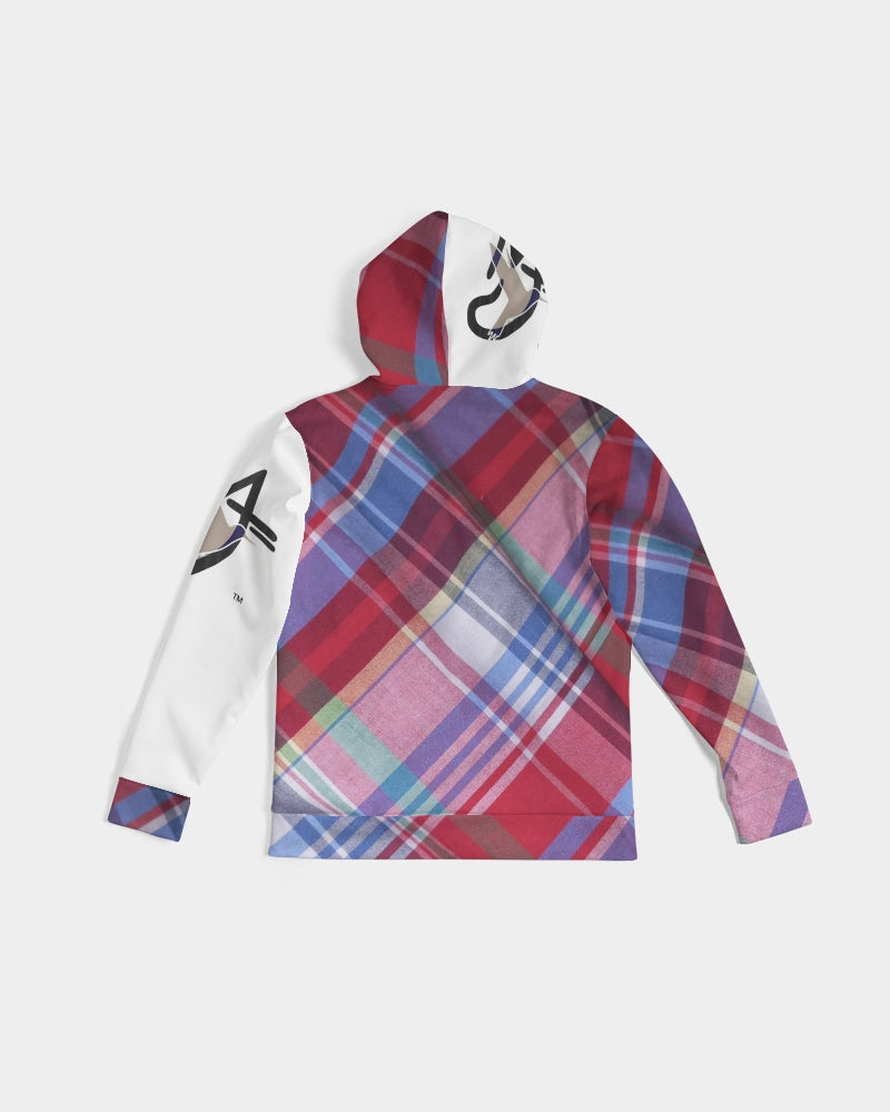 Plaids by Marvin Jeans and Trinity D Marvin Men's Hoodie