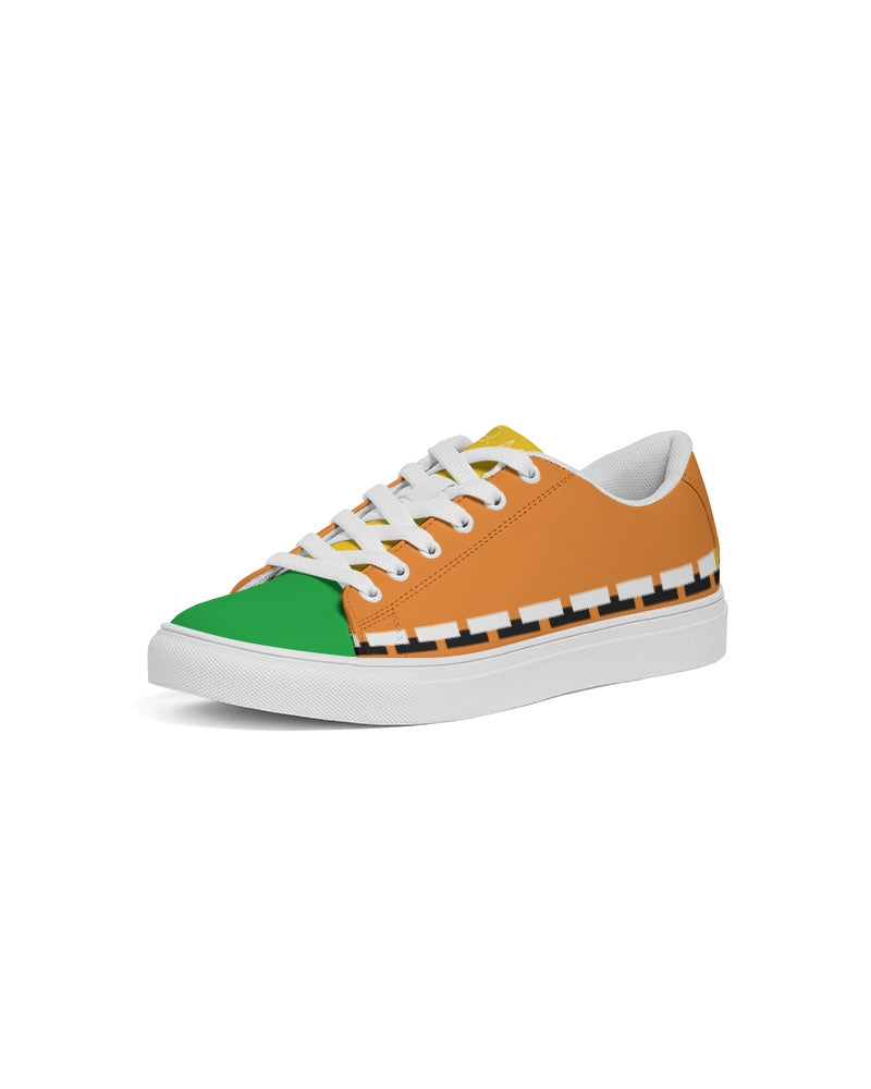 Crazy mix Women's Faux-Leather Sneaker