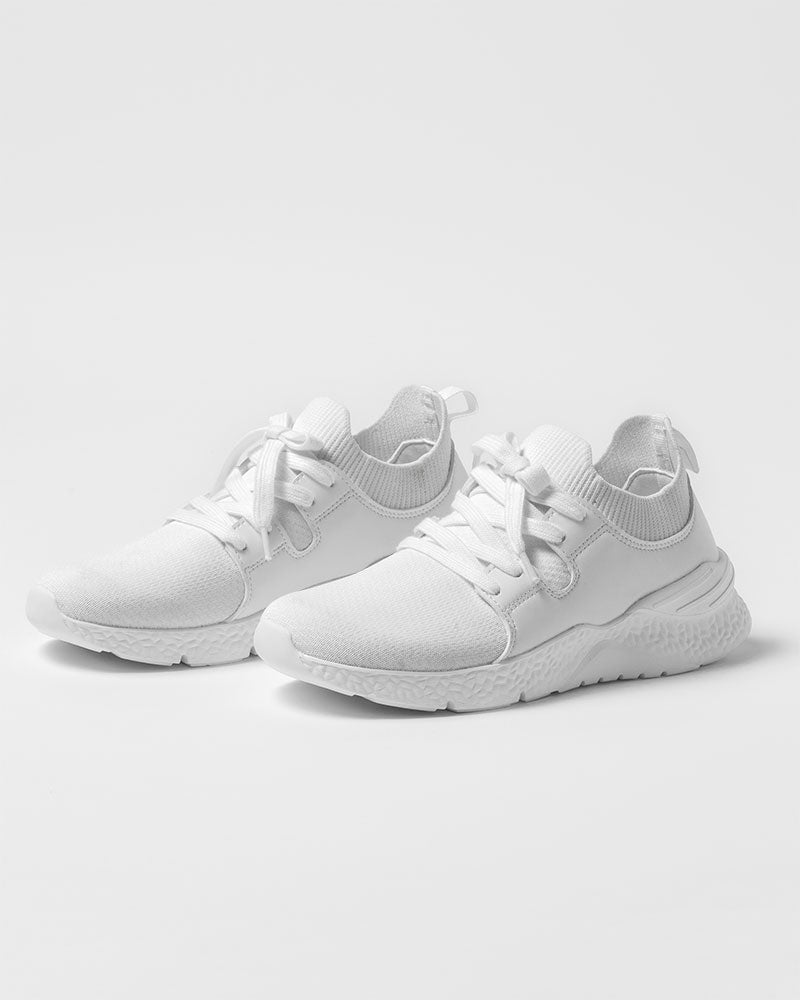 All White Trinity D. Marvin Men's Two-Tone Sneaker