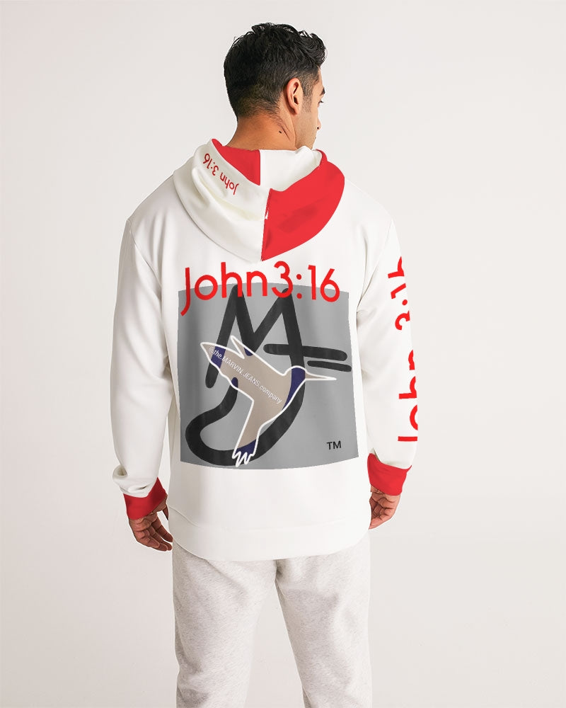John 3:16) Gospel message Men's Hoodie