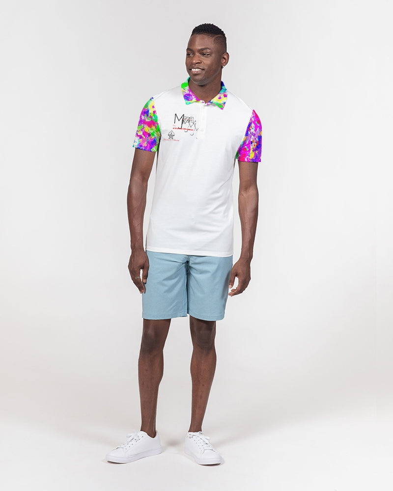 Low tide by Marvin Jeans and Trinity D Marvin Men's Slim Fit Short Sleeve Polo