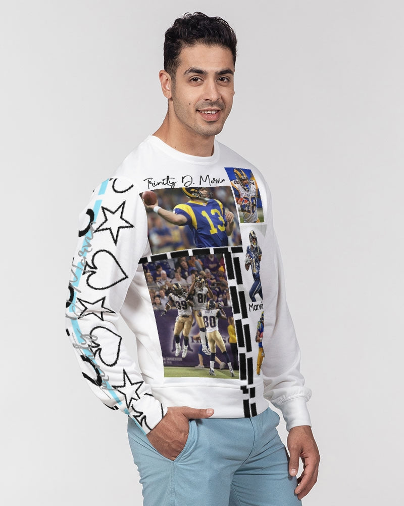 I'm so ST.LOUIS (RAMS) Men's Classic French Terry Crewneck Pullover