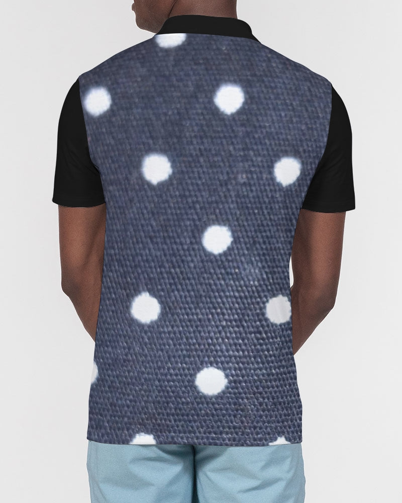 Dots by Marvin Jeans and Trinity D Marvin Men's Slim Fit Short Sleeve Polo