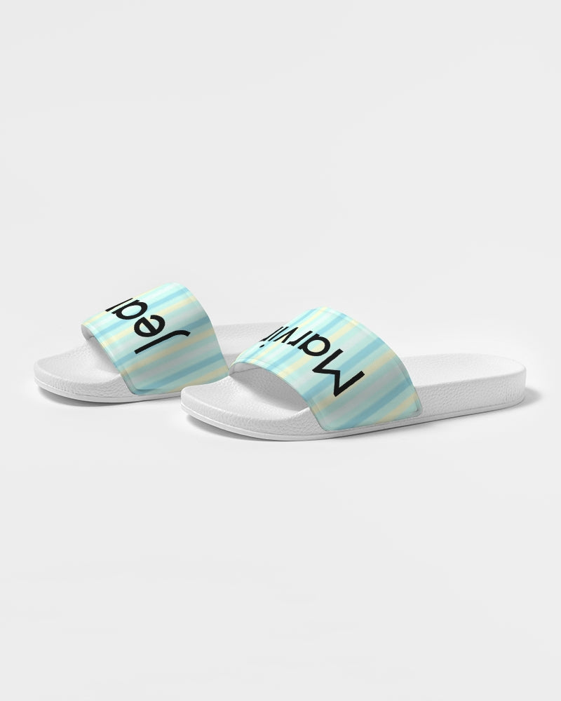 Pin stripes BY MARVIN JEANS Men's Slide Sandal