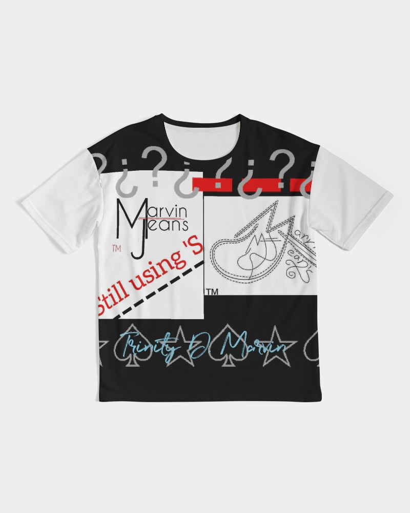 Retro by Marvin Jeans and Trinity D Marvin Men's Premium Heavyweight Tee