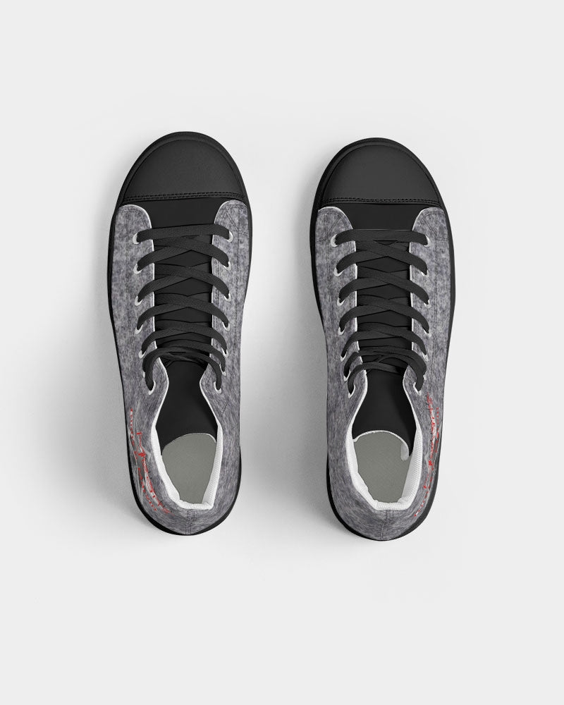 Wool by Marvin Jeans and Trinity D Marvin Men's Hightop Canvas Shoe - Black