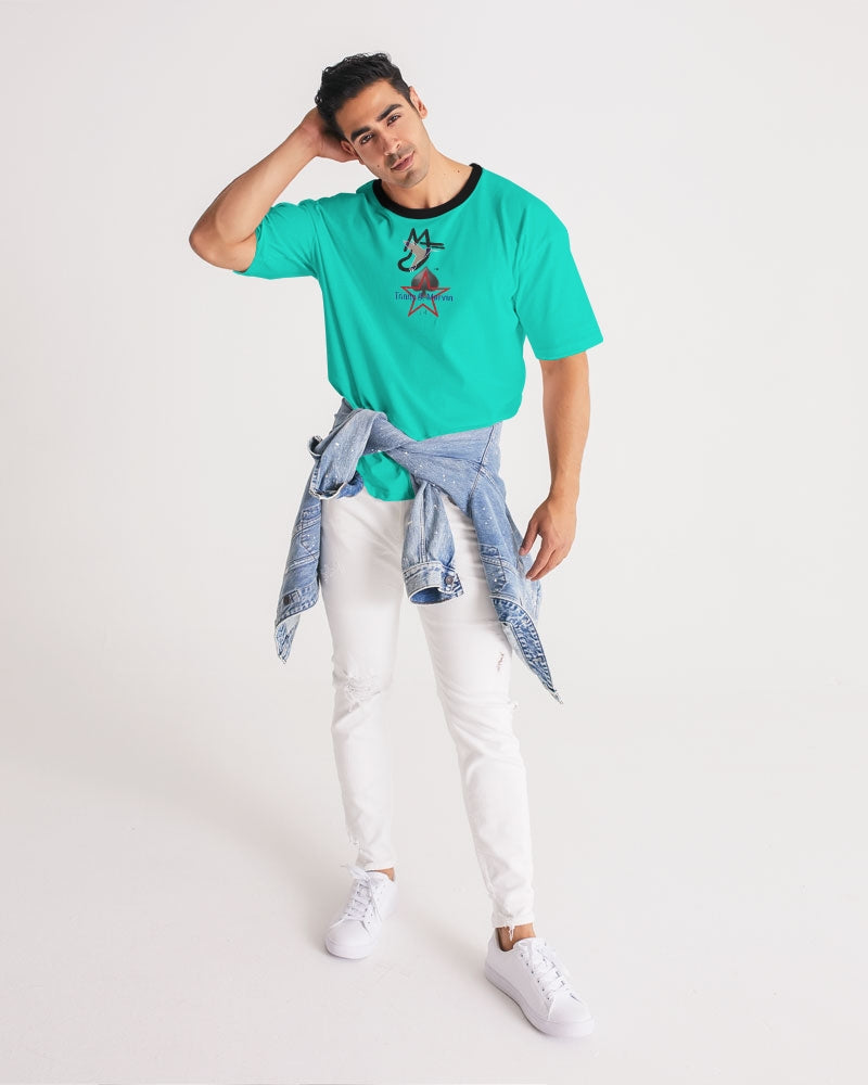 Dark mint BY MARVIN JEANS Men's Premium Heavyweight Tee