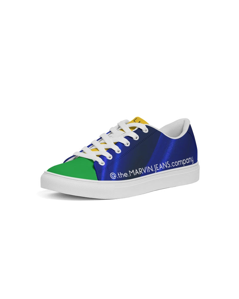 GREATER Men's Faux-Leather Sneaker