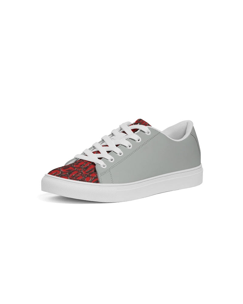 @the MARVIN JEANS company Gator red Men's Faux-Leather Sneaker