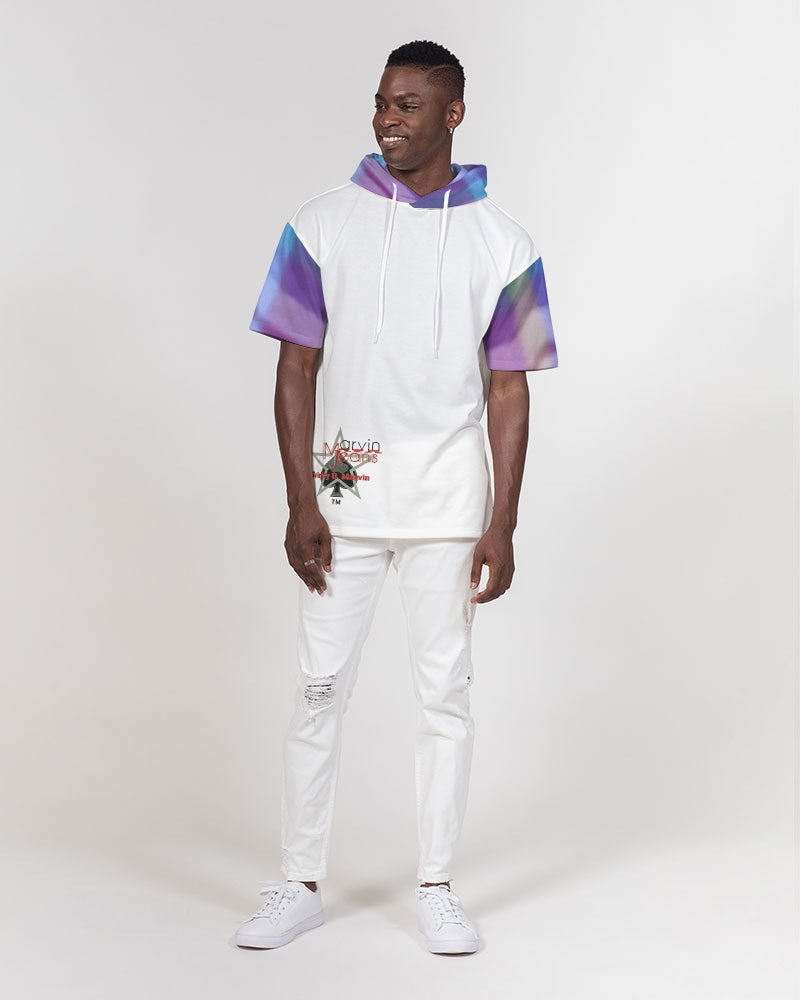 Faded mix by Marvin Jeans and Trinity D Marvin Men's Premium Heavyweight Short Sleeve Hoodie