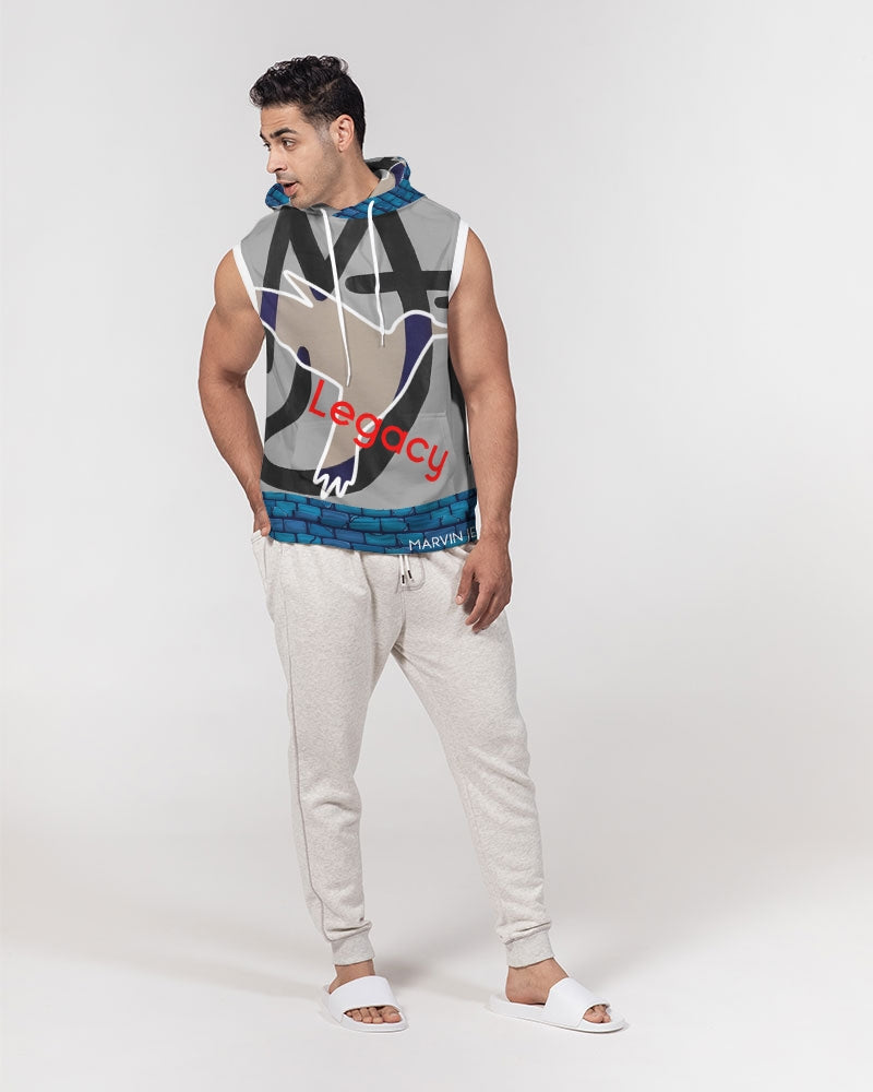 Brick city Legacy by Marvin Jeans Men's Premium Heavyweight Sleeveless Hoodie