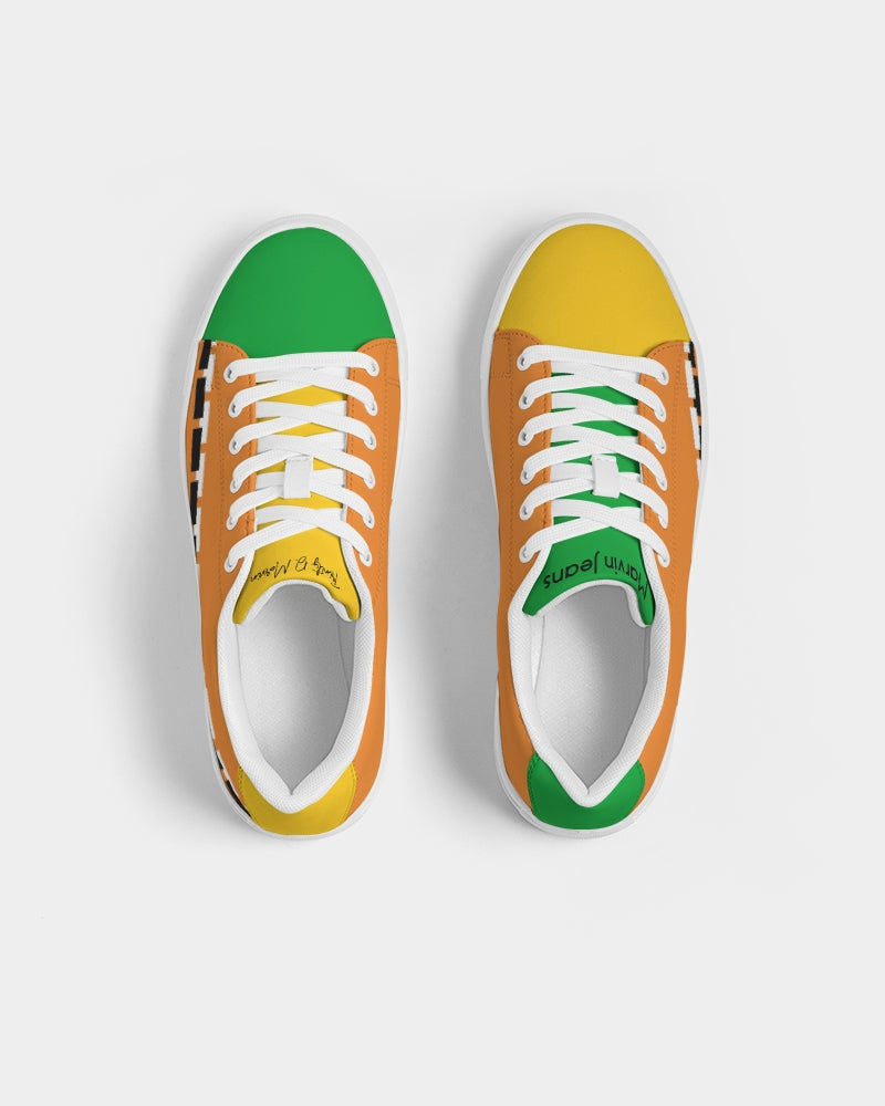 Crazy mix by Marvin Jeans and Trinity D Marvin Men's Faux-Leather Sneaker
