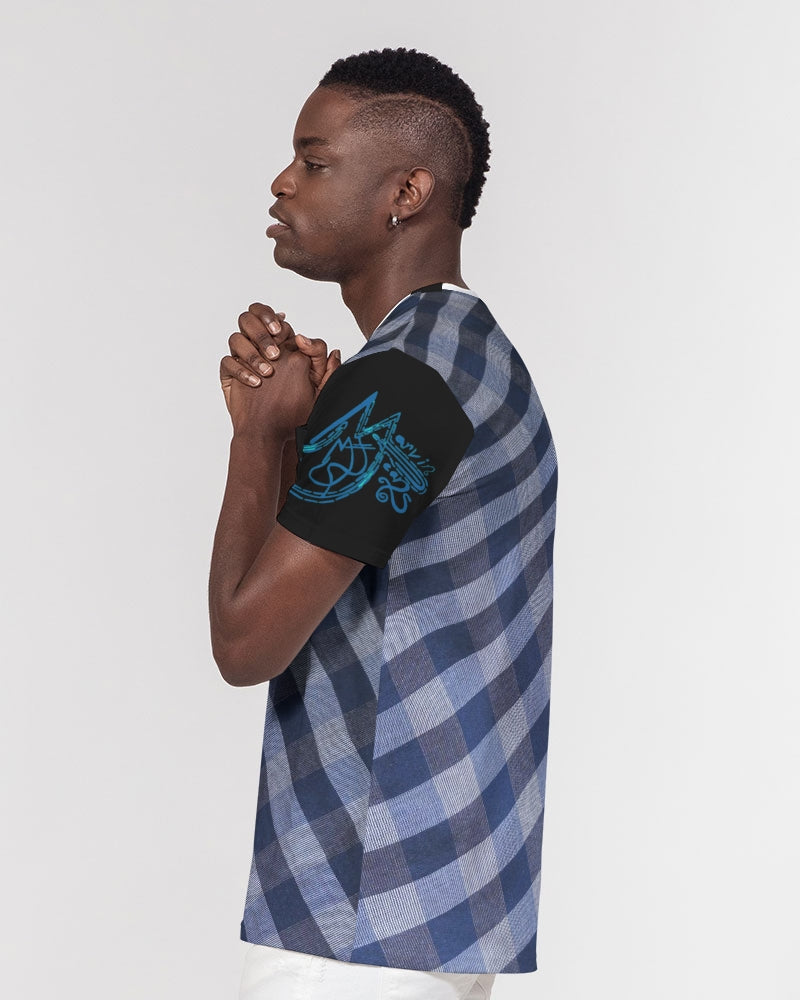 Blue Stripes BY MARVIN JEANS Men's Everyday Pocket Tee